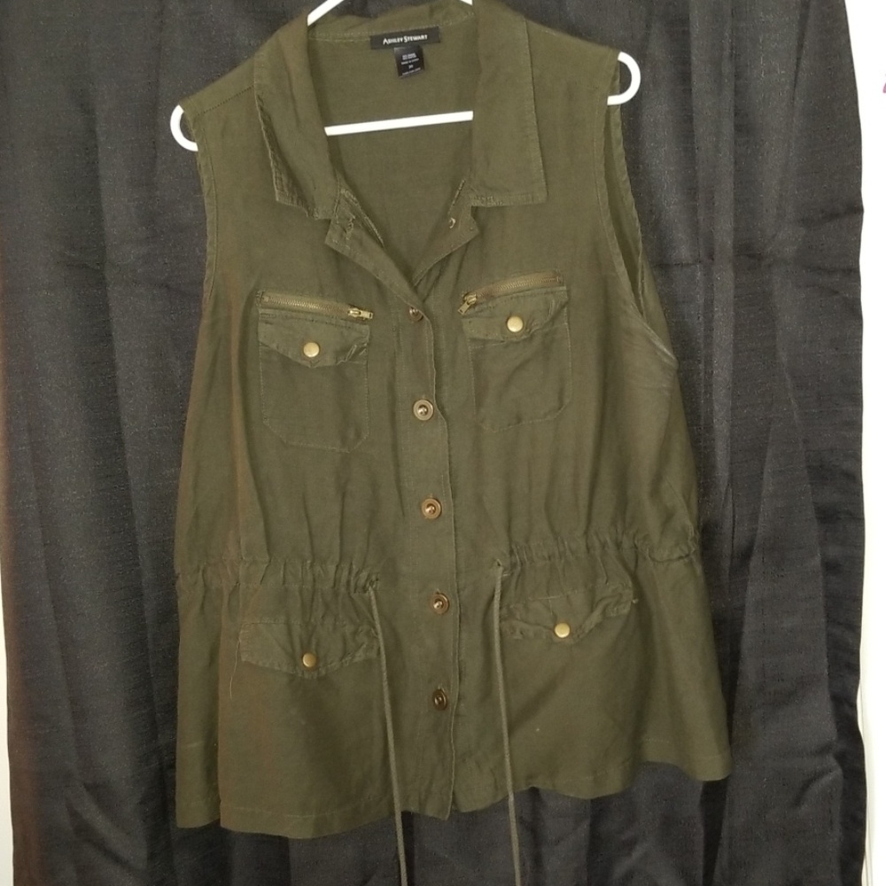 Ashley Stewart sleeveless top
